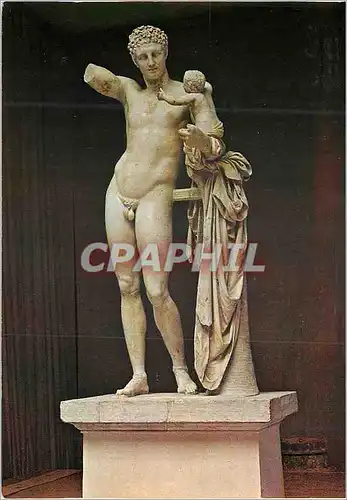 Moderne Karte Olympia Musee Hermes de Praxtile