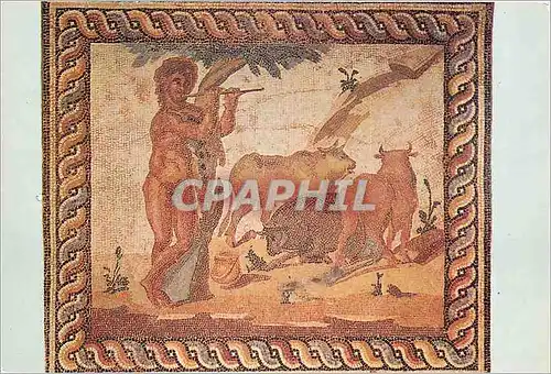 Cartes postales moderne Le Musee de l Ancienne Corinthe Mosaique du Manoir Romain