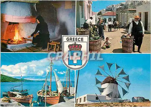 Cartes postales moderne Greece View from the Islands life