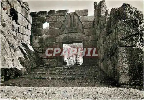 Moderne Karte Mykinae The Lions Gate