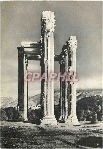 Moderne Karte Athens The Temple of Jupiter