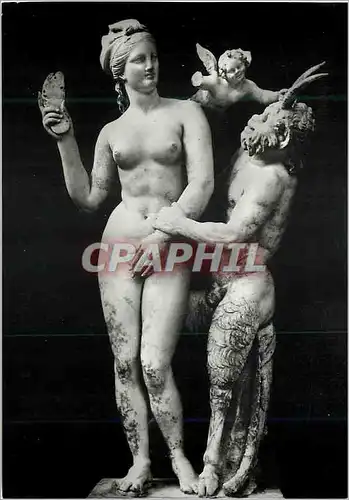 Cartes postales moderne Athens National Museum Aphrodite Eros Pan