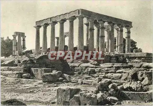 Moderne Karte Aegine The Temple of Athena Aphaea