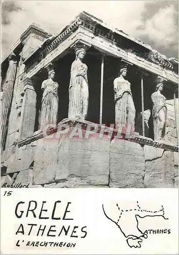 Cartes postales moderne Greece Athenes L Erechtheion Athenes