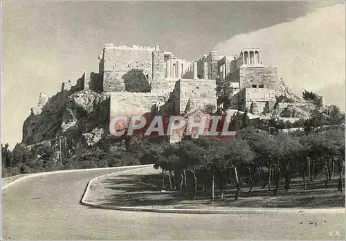 Cartes postales moderne The Northwestern Side of the Acropolis of Athens