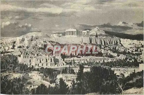 Cartes postales moderne L Acropole Athens Greece