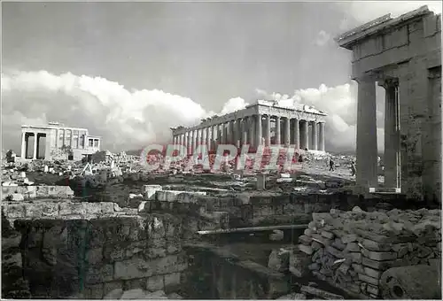 Cartes postales moderne Athenes Les Propylees Le Parthenon el l Erechtheion