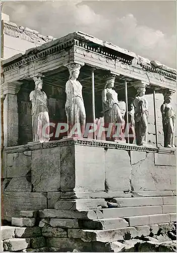 Moderne Karte Athens The South Hall of Erechtheion The Coryatides