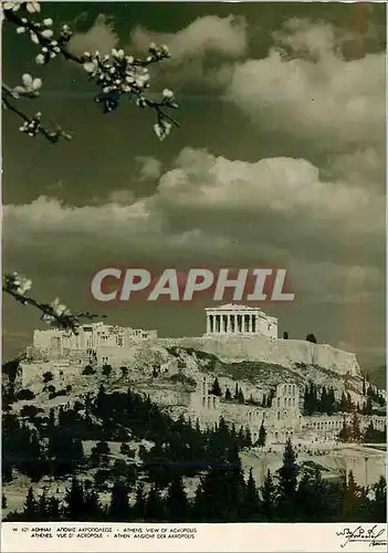 Cartes postales moderne Athenes Vue D Acropole Athen Ansicht der Acropolis
