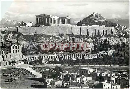 Cartes postales moderne Athenes Vue de l Acropole