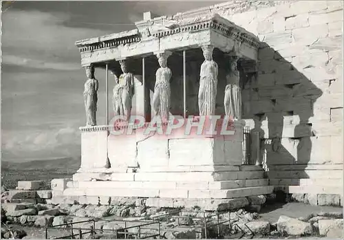 Moderne Karte Caryatids Les Caryatids Athens Greece