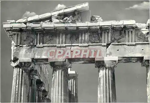 Cartes postales moderne Athenes Le Parthenon partie du fronton Est