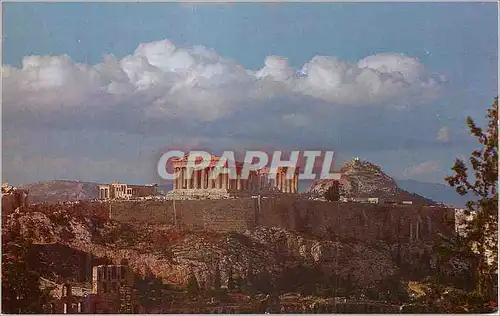 Moderne Karte Greece Athens The Acropolis