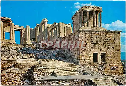 Cartes postales moderne Athenes Les Propylees de l Acropole Greece