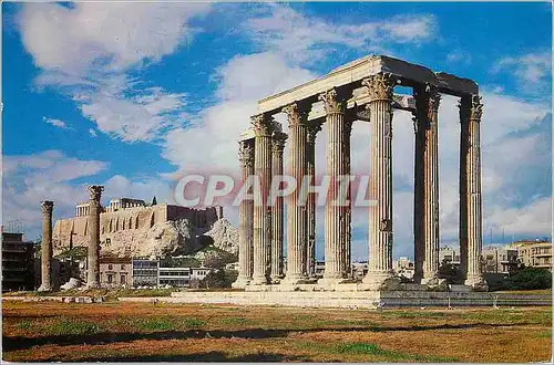 Cartes postales moderne Athenes Temple de Zeus Olympien