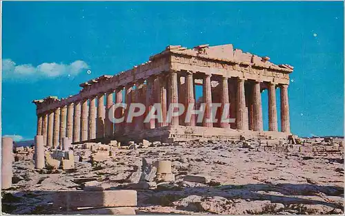 Moderne Karte Greece Athens The Parthenon