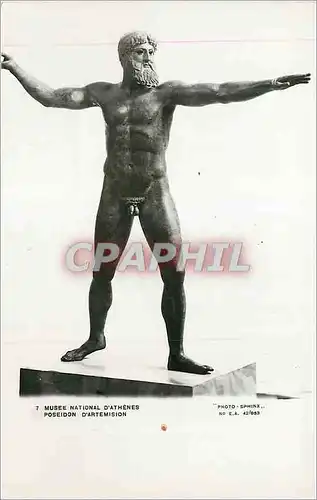 Cartes postales moderne Posseidon D Artemision