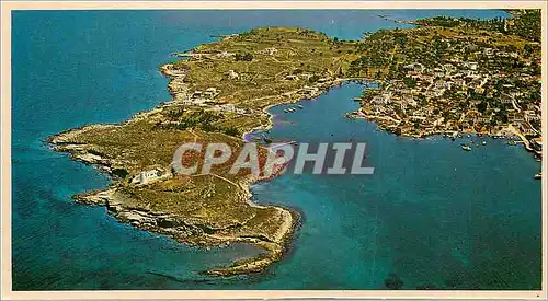 Cartes postales moderne Spetsai Vue partielle par avion