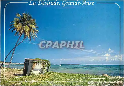 Moderne Karte Guadeloupe La Desirade Grande Anse