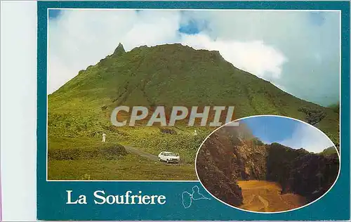 Cartes postales moderne Guadeloupe La Soufriere Le volcan