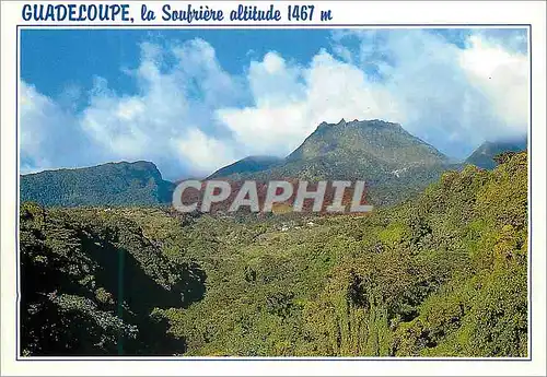 Cartes postales moderne Guadeloupe Sainte Claude La Soufrier