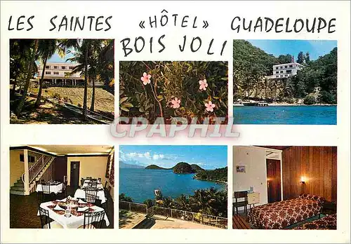 Moderne Karte Les Saintes Hotel Bois Joli Guadeloupe