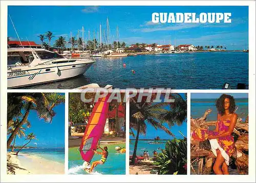 Cartes postales moderne Guadeloupe La Marina de St Francois Plages de St Francois