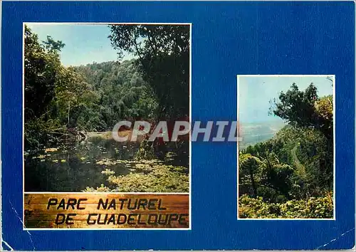 Moderne Karte Parc Naturel de Guadeloupe