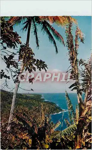 Moderne Karte Antilles Francaises Paysage