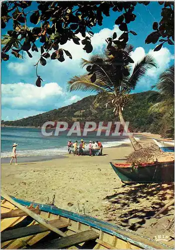 Moderne Karte Guadeloupe Retour de Peche