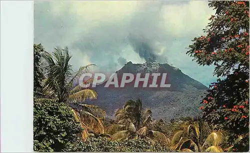 Cartes postales moderne Guadeloupe Eruption de la Soufriere