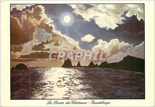 Cartes postales moderne La Pointe des Chateaux Guadeloupe