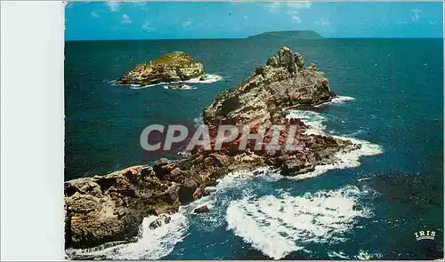 Moderne Karte Guadeloupe La Pointe des Chateaux Au lain l Ile la Desirade