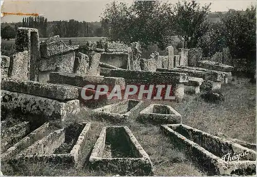 Moderne Karte Vienne Civaux La Necropole Merovingienne de reputation mondiale un aspect actuel