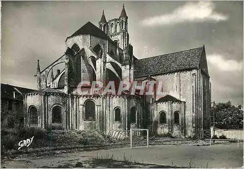 Moderne Karte Poitiers Vienne L Eglise de Montierneuf