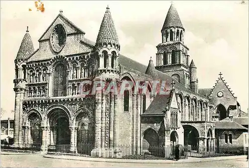 Cartes postales moderne Poitiers Vienne Eglise Notre Dame la Grande Facades Ouest et sud xi xii xv