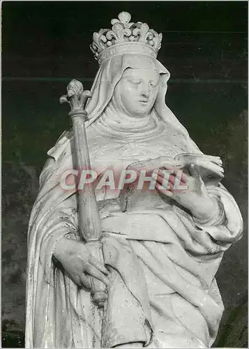Cartes postales moderne Statue de Sainte Radegonde Ceuvre de Nicolas Legendre xvii Tombeau de l Eglise Sainte Radegonde