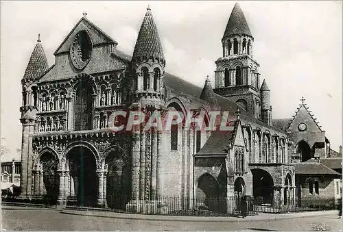Cartes postales moderne Poitiers Eglise Notre Dame la Grande Facades Ouest et Sud xi xii et xv siecle