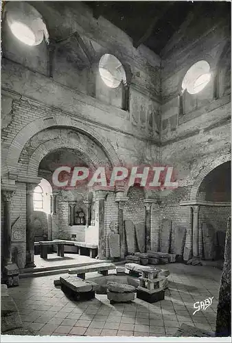 Moderne Karte Poitiers Vienne Interieur du Baptistere Saint Jean iv vii et xii s