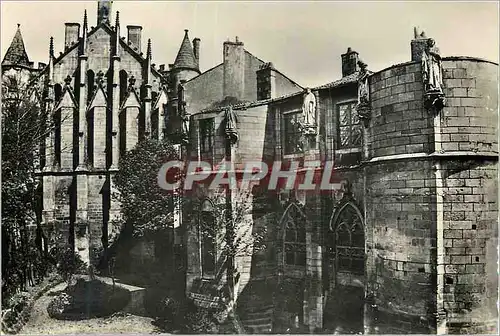 Cartes postales moderne Poitiers Vienne Le chevet de la Salle des Pas Perdus du Palais de Justice et de la Tour Muaberge