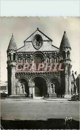 Cartes postales moderne Poitiers Vienne Eglise N D la Grande facade xii s