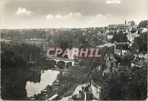 Cartes postales moderne Poitiers Vienne Vallee du Clain Le pont du chemin de ver Les coteaux de la Tranchee