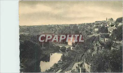 Cartes postales moderne Le Poitou Pittoresque Poitiers Vienne Vallee du Clain Le Pont du Chemin de Fer Les Coteaux de la
