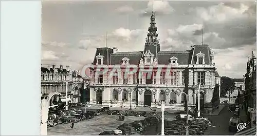 Moderne Karte Poitiers La Place de l Hotel de Ville