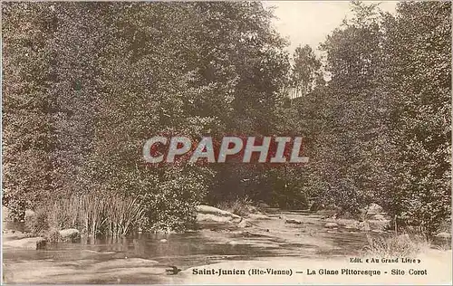 Cartes postales Saint Junien Hte Vienne La Glane Pittoresque Site Corot