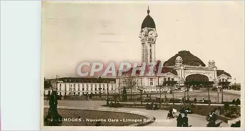 Cartes postales Limoges Nouvelle Gare Limoges Benedictine