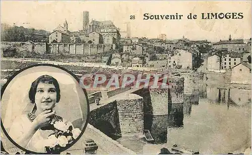 Cartes postales Souvenir de Limoges
