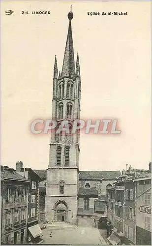 Ansichtskarte AK Limoges Eglise Saint Michel