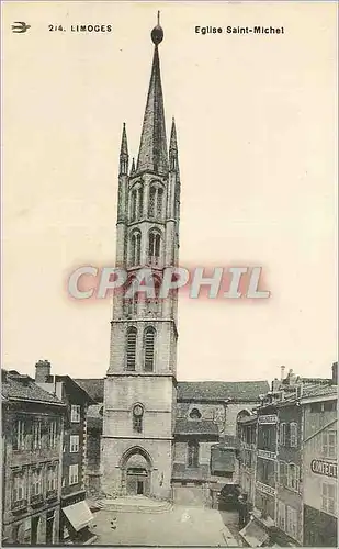 Cartes postales Limoges Eglise Saint Michel