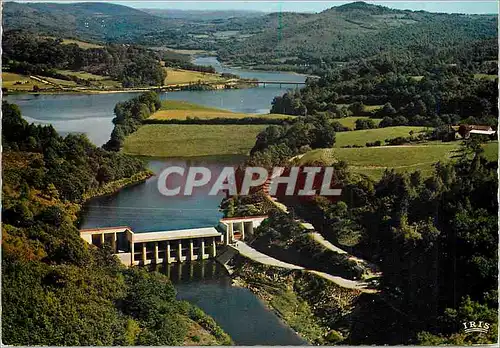 Cartes postales moderne Haute Vienne Pittoresque Route des monts et barrage le barrage du Bujaleuf dit de Maulde